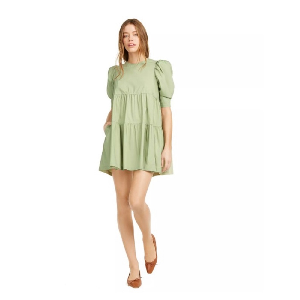 Danielle Bernstein Women's Baby Doll Mini Dress